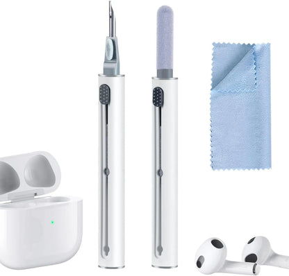 7In1 Electronic Cleaning Kit for Keyboard Airpods Cleaner Pen Macbook Ipad Iphone Screen Dust Brush Soft Cloth Spray Bottle Set