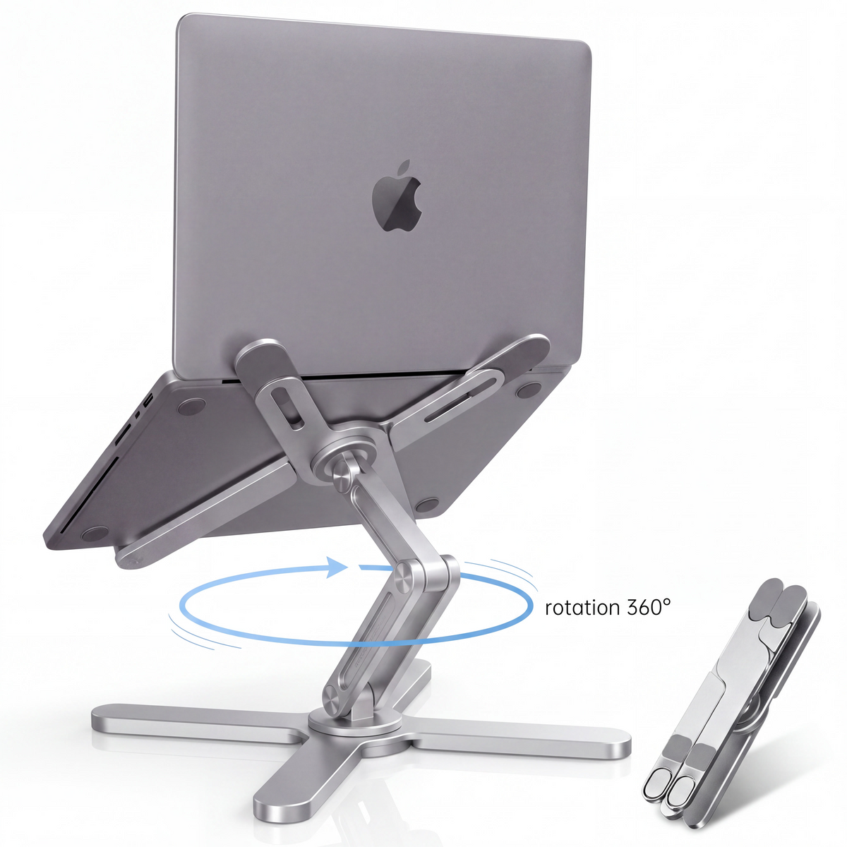 ErgoLife Pro® - Nouveaux Support Ordinateur - Réglable et Portable