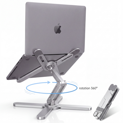 ErgoLife Pro® - Nouveaux Support Ordinateur - Réglable et Portable