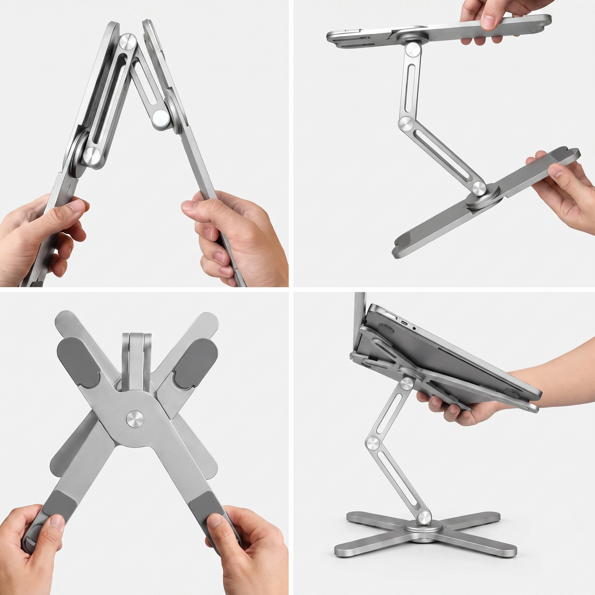ErgoLife Pro® - Nouveaux Support Ordinateur - Réglable et Portable